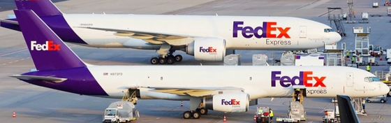विश्वव्यापी समय पर FEDEX अंतर्राष्ट्रीय माल ढुलाई रसद डोर टू डोर सेवा